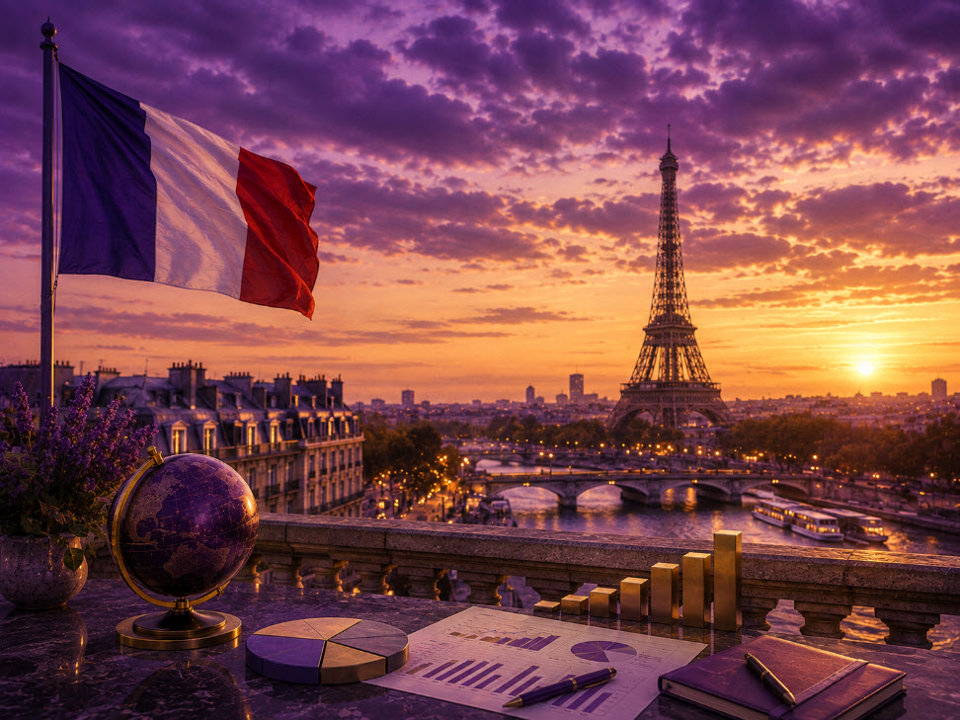France October PMI Falls Into Contraction Amid Political Uncertainty